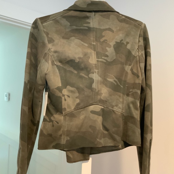 Anthropologie Marrakech Moto Micro Suede Zip Up - Picture 4 of 5